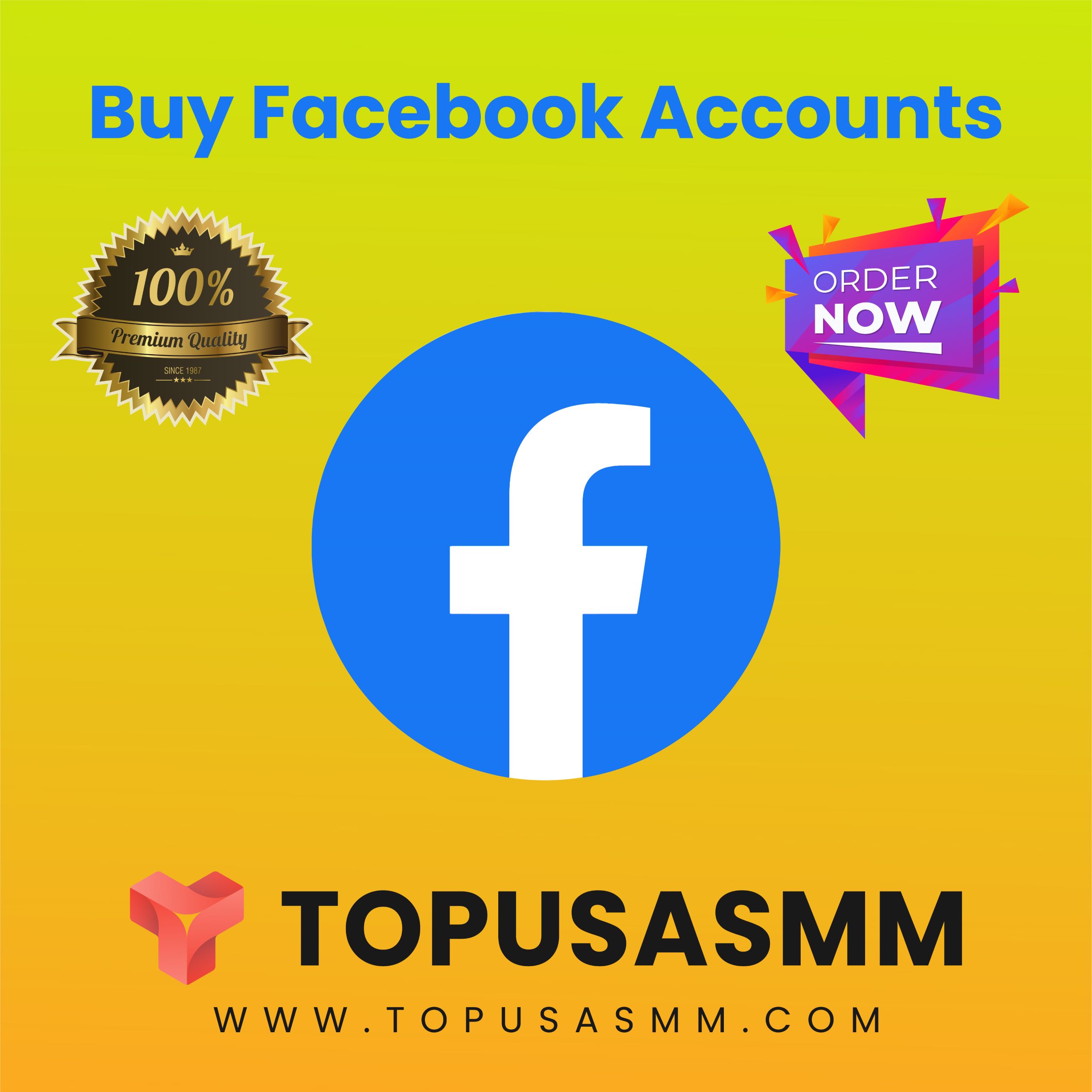 Buy Facebook Accounts - TopUsaSMM