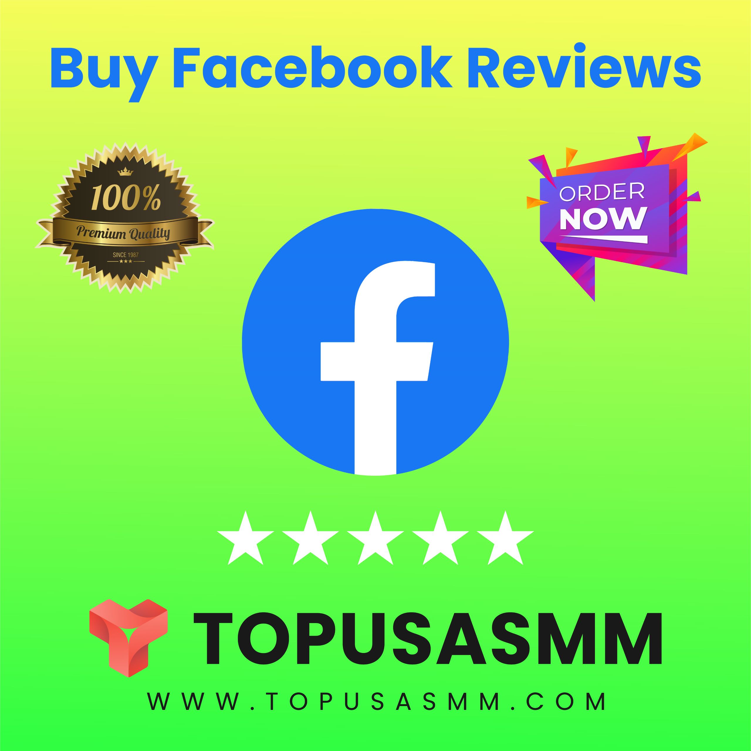 Buy Facebook Reviews - TopUsaSMM