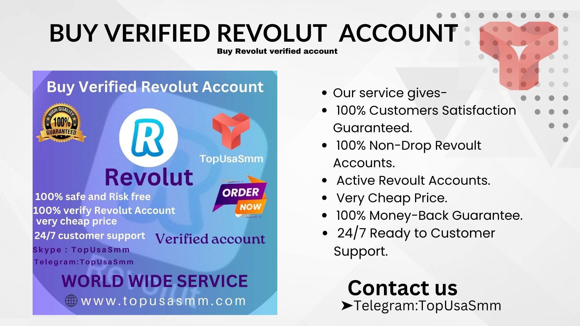 Buy verified Revolut account